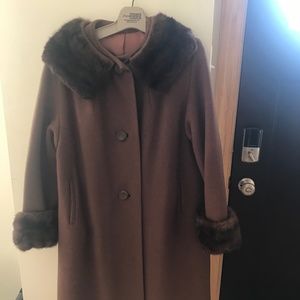 Brown Wool Coat